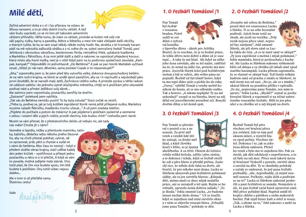 adventní kalendář DUHA - Renata Štolbová