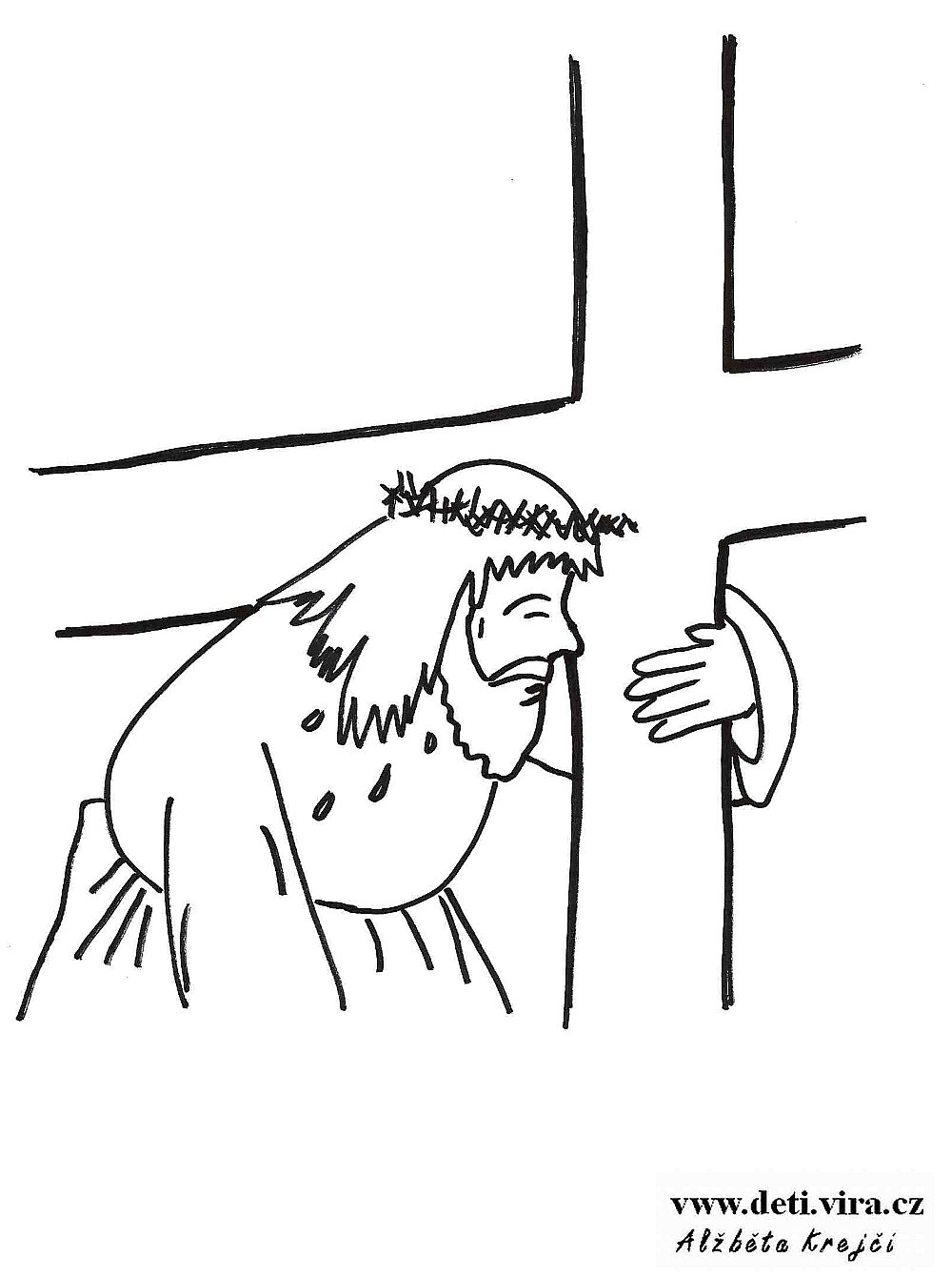 Ježíš nese kříž