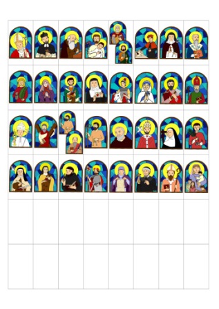 liturgický rok samolepky magnetky